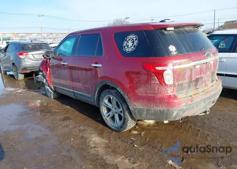 2015 Ford Explorer Limited from USA, damaged, VIN 1FM5K8F84FGA05192